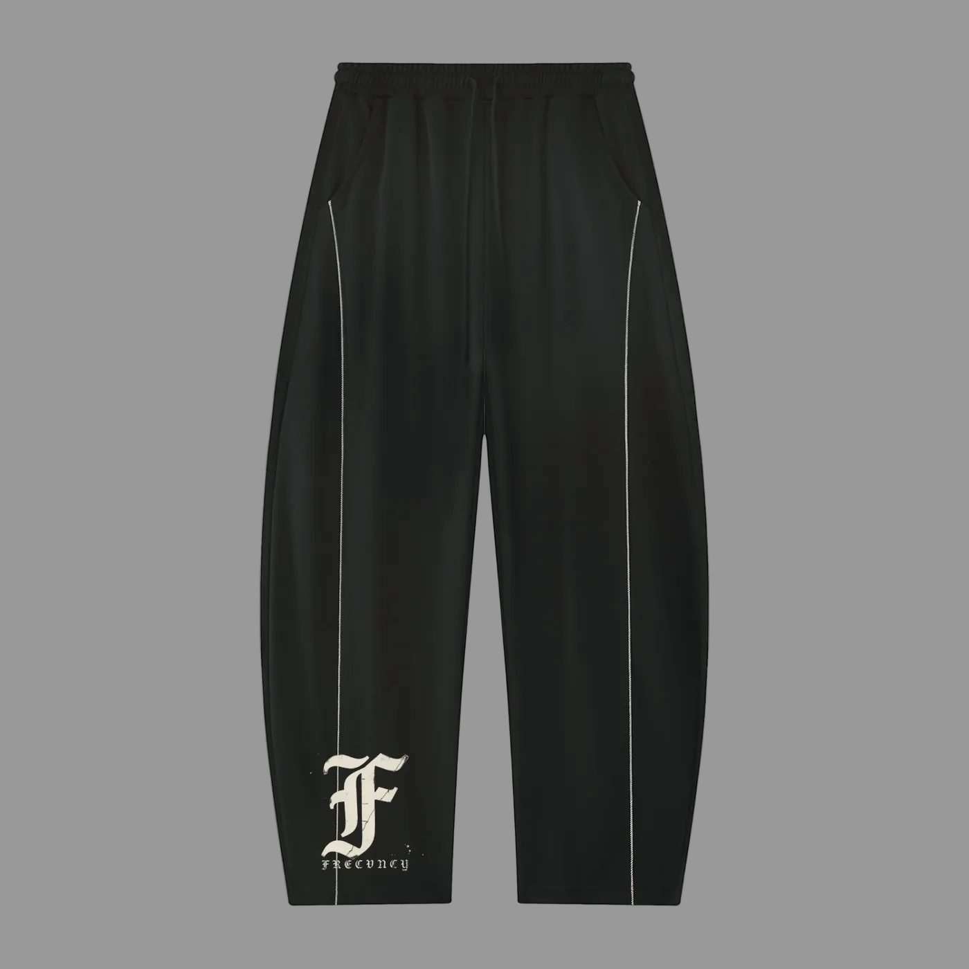 Relaxed Fit Black Sweatpants